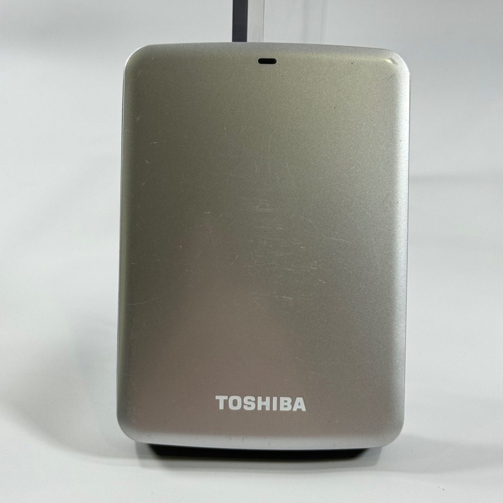 Toshiba Canvio Slim II External Hard Drive 2TB Silver Portable HDD HDTC720XS3C1
